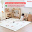 Thảm Xốp Gấp Gọn Cho Bé Dày 1.5CM, Thảm Gập Gọn XPE Êm Ái Chống Thấm Nước, Chống Trơn Trượt An Toàn Cho Bé
