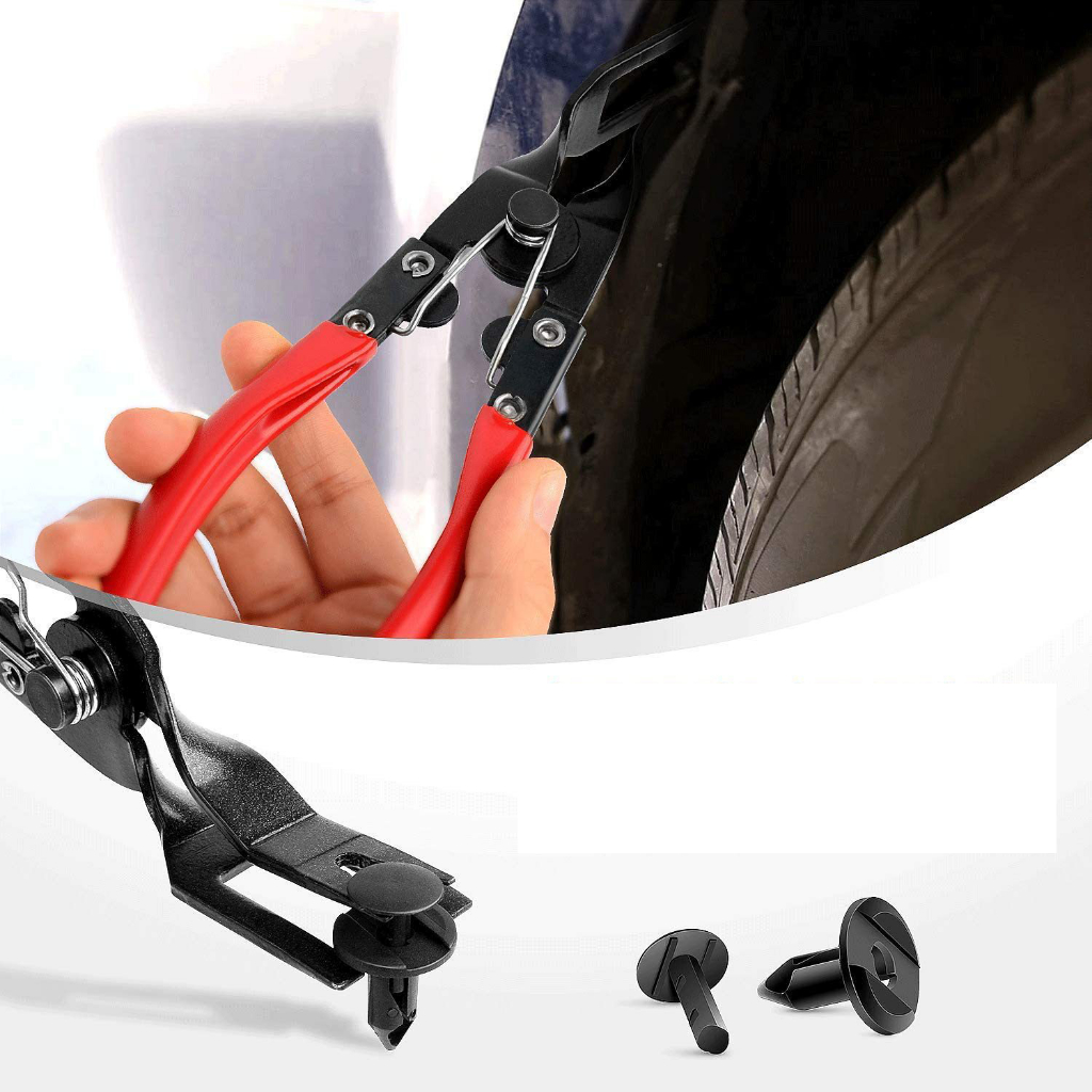 Kìm mở khoá đèn ô tô, xe máy, dụng cụ tháo nẹp, ốc, vít trên ô tô, chất liệu hợp kim chắc chắn NT31
