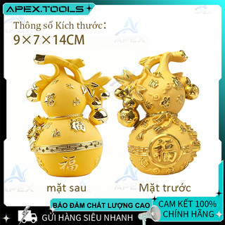 Bầu Hồ Lô Phong Thuỷ Vật Trang Trí Để Bàn - Quà Tặng Tăng May Mắn， Đồ Trang Trí Nội Thất