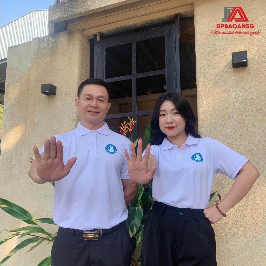 Áo Thun Hội Sinh Viên Việt Nam In Logo Chuẩn Cho Nam Nữ Sinh Viên – Màu Xanh, Trắng