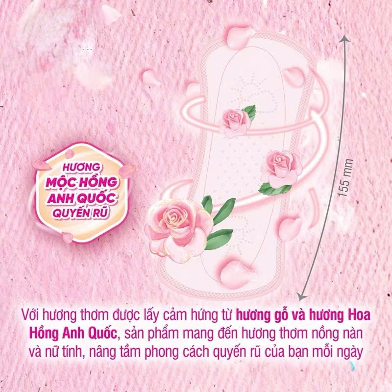 [MỚI RA MẮT] Băng vệ sinh Diana hằng ngày Le Parfum hương nhài Ả Rập thanh khiết 40 miếng