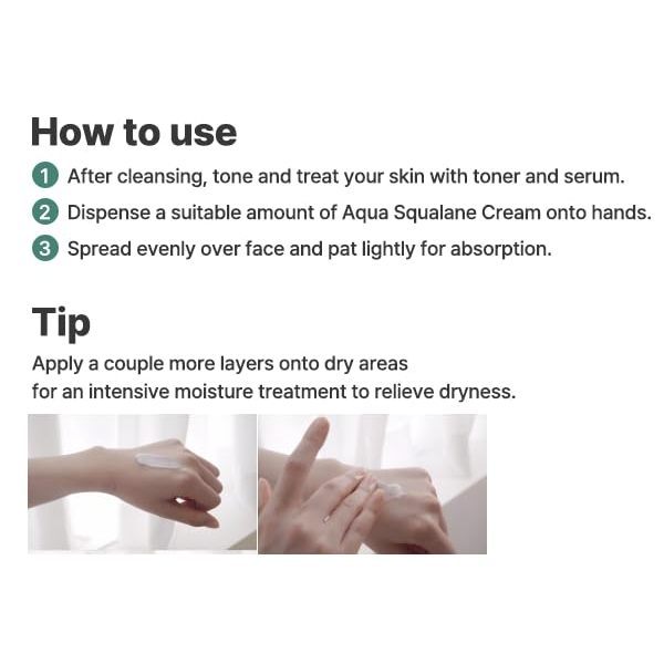 Kem dưỡng ẩm S.NATURE Aqua Squalane 60ml+30ml