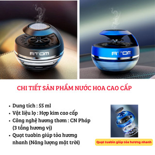 Nước hoa ô tô Chitian cao cấp – Khử mùi ô tô. Hương thơm 3 tầng đẳng cấp - sang trọng - tinh tế