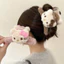 Kẹp lông charm HELLO KITTY 2 màu nâu - hồng xinhh iu