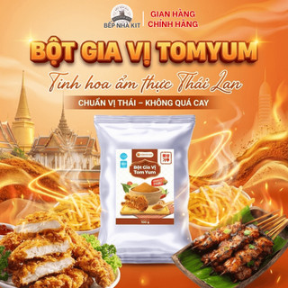 Bột TomYum Tomato T&P Gói 100g Lắc Khoai Tây, Lắc Gà Rán, Lắc Snack - Bếp Nhà Kit