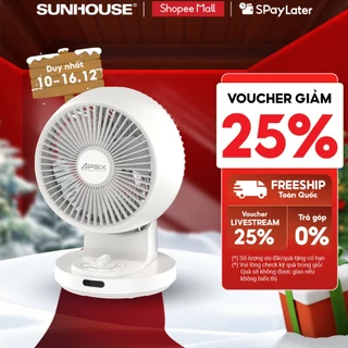 Quạt tuần hoàn không khí Sunhouse Apex APF7310W - Đảo gió 4 chiều - Tuần hoàn không khí - Động cơ đồng bền bỉ