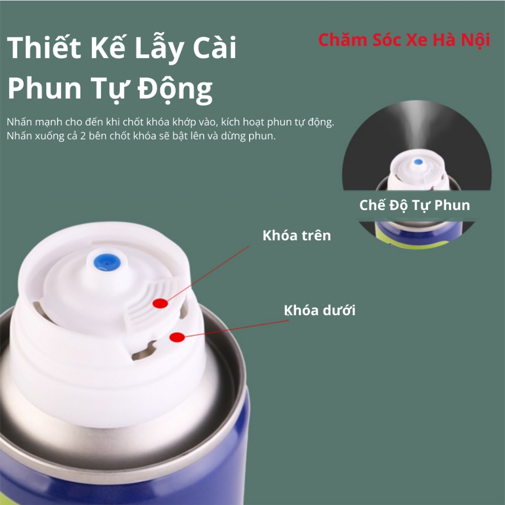 Combo Vệ Sinh Khử Khuẩn Khử Mùi Nội Thất Ô Tô – Làm Sạch Khoang Xe, Diệt Khuẩn, Khử Mùi Điều Hòa – Tặng Khăn Lau & Chổi