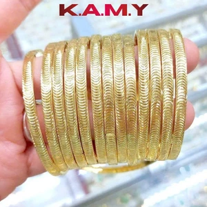 Bộ Ximen Mắt Mèo 7 Chiếc Mạ Vàng 24K – Bộ Vòng Tay Nữ Sang Trọng, Không Đen, Không Gỉ