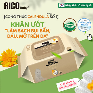 [GIFT] Khăn Ướt Lớn RICO BABY Dòng Ngẫu Nhiên