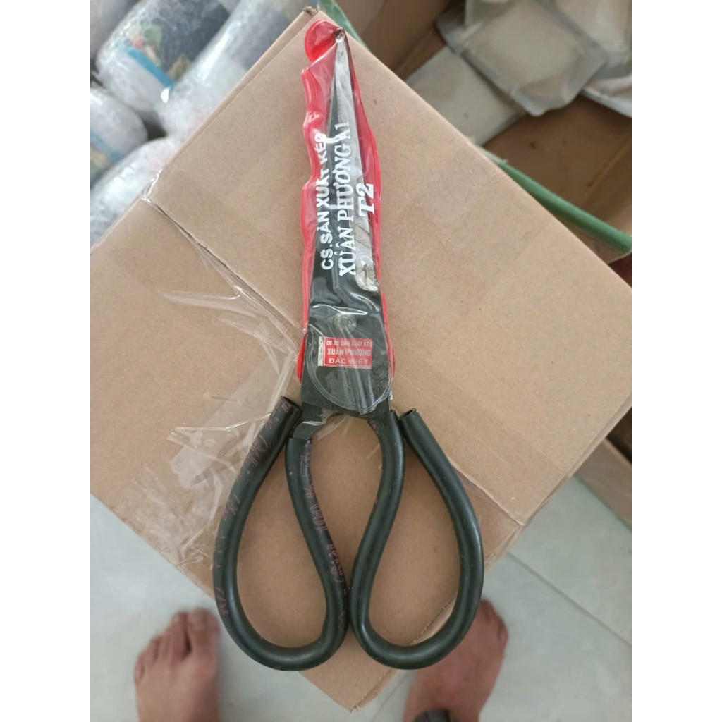 Kéo [ PA 1 ] Thép Chuyên Làm Cá - Phương A1 CHÍNH HÃNG ( LƯỠI 14CM, CÁN 10CM ) KÉO LÀM CÁ, CẮT TỈA