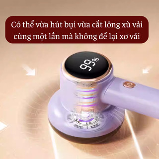 Máy Tẩy Lông Xù Quần Áo CHIGO – Cạo Xơ Vải Hiệu Quả, Dùng Pin Sạc Type-C Tiện Lợi