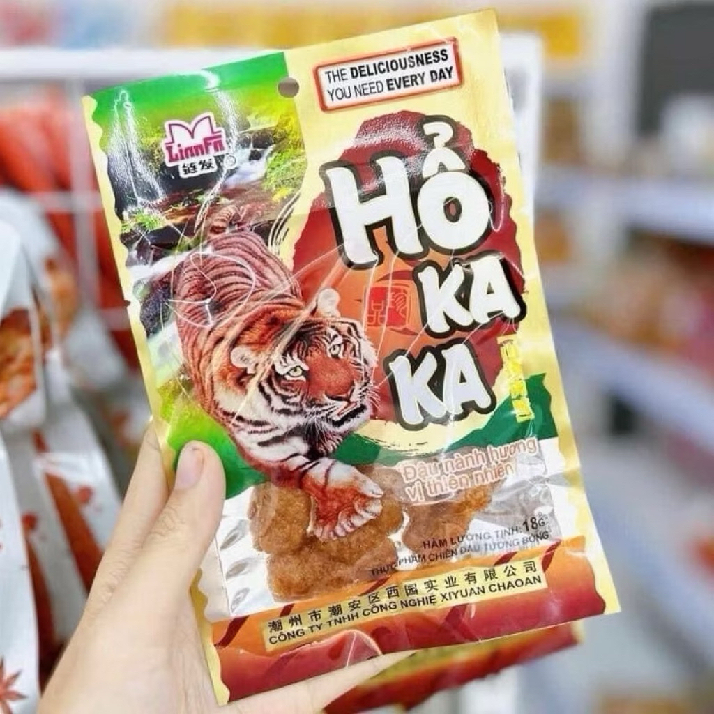 Snack Hổ KaKa Thơm Ngon Cay Cay, Đồ Ăn Vặt Cổng Trường ( Bịch 20 gói )
