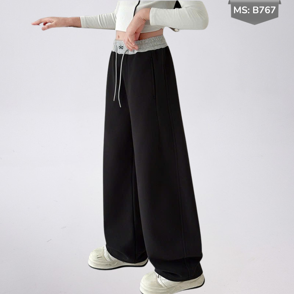 Quần thun Jogger, Phong Cách hip hop Đường Phố Cho Bé Gái B767 | JJ Kids Fashion