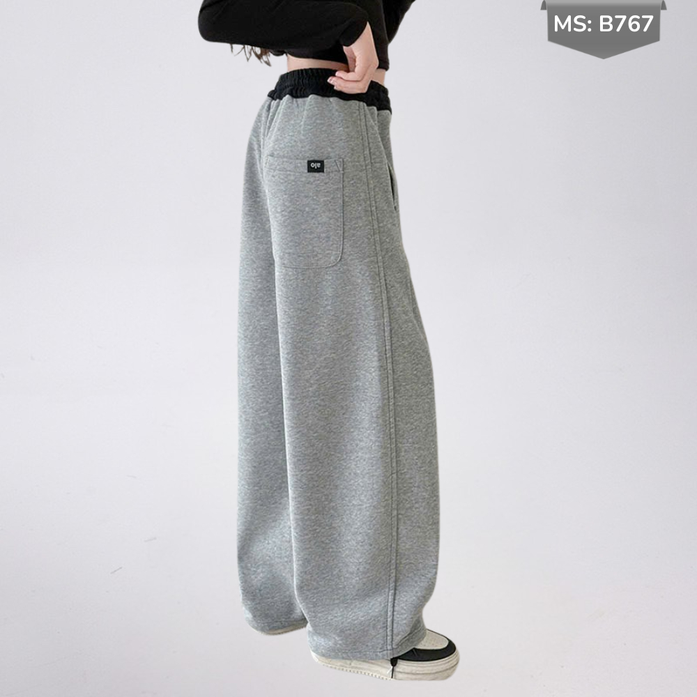 Quần thun Jogger, Phong Cách hip hop Đường Phố Cho Bé Gái B767 | JJ Kids Fashion
