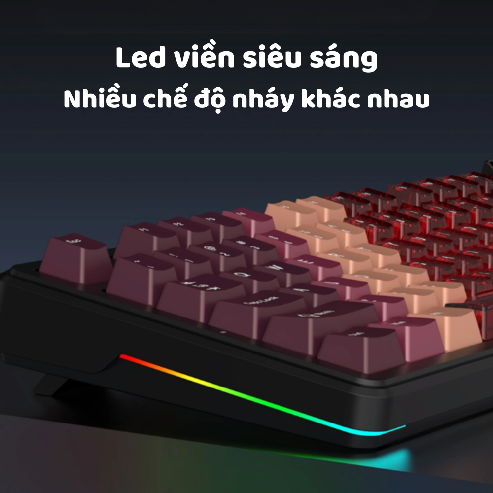 Bàn phím cơ không dây Ajazz MK87 Pro - Mạch xuôi - Màn hình TFT - LED RGB - Gasketmount - Núm xoay - Pin 10000mah | BigBuy360 - bigbuy360.vn