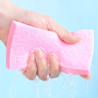 Combo 3 Bông, mút tắm bọt biển kì ghét, tẩy tế bào chết - Siêu sạch, siêu bền