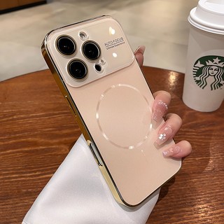 Ốp lưng iPhone tản nhiệt chống sốc hỗ trợ từ tính bảo vệ camera cho iPhone 17 Air 16 15 14 Pro Max