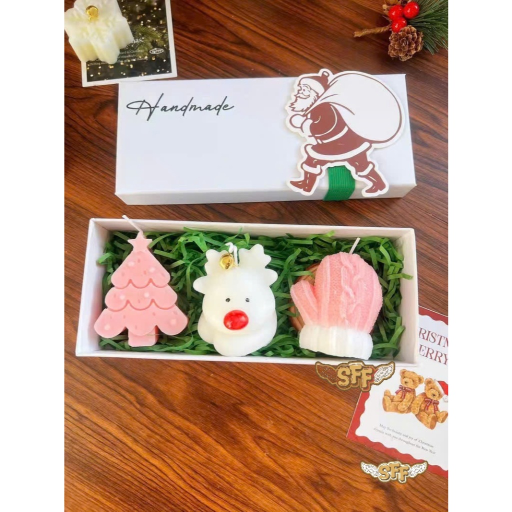 Quà Tặng Nến Giáng Sinh  Nến Noel Đèn Cầy Noel Đèn Cầy Giáng Sinh