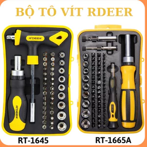 Bộ tô vít đa năng Rdeer RT-1645 và RT-1665,bộ tua vít sửa điện thoại,hộp tuốc nơ vít,mũi vít từ tính,tua vít,bộ lục lăng