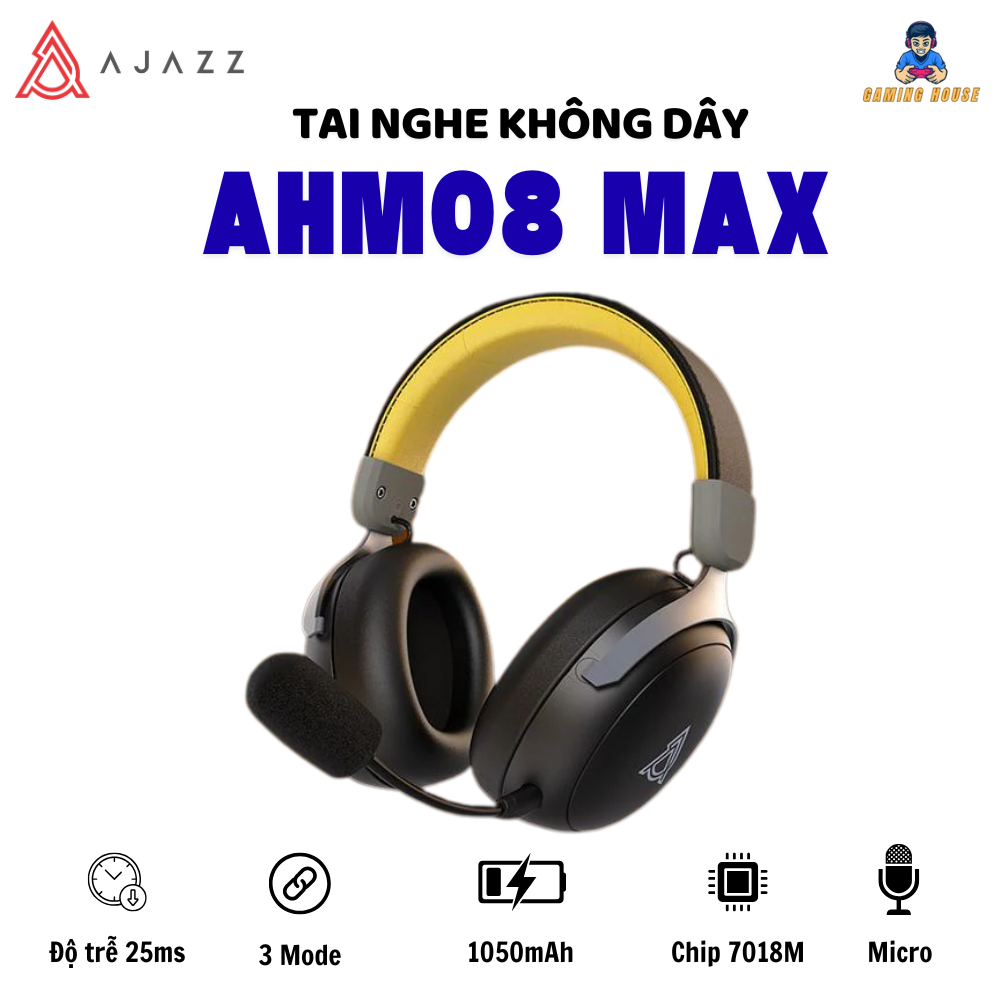 Tai nghe gaming AJAZZ AHM08 MAX