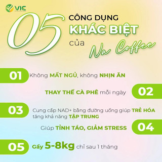 Cà Phê Nấm Men Na Coffee Slimming Garcia Chính Hãng – Hộp 12 Gói Tiện Lợi
