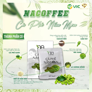 Cà Phê Nấm Men Na Coffee Slimming Garcia Chính Hãng – Hộp 12 Gói Tiện Lợi