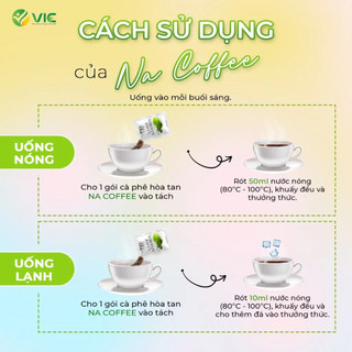 Cà Phê Nấm Men Na Coffee Slimming Garcia Chính Hãng – Hộp 12 Gói Tiện Lợi