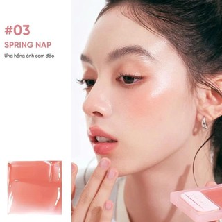 Má Hồng Dạng Kem Glow Brush Balm Tạo Hiệu Ứng Da Căng Bóng 3g