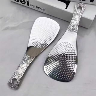 Combo 3 [Thép không gi] Vá cơm, muôi cơm chống dính, chất liệu thép không gỉ - tiện dụng, siêu bền