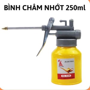 Bình châm nhớt 250ml, vịt dầu kim loại,bình bơm dầu nhớt,bình xịt dầu nhớt,bình bôi trơn,bình tra dầu mỡ,bình trâm nhớt