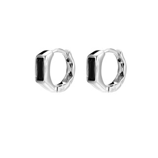 SNUOFO - Khuyên tai thép titan dành cho nam giới Khuyên tai dạng đinh/kẹp thanh lịch sang trọng đa năng