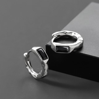 SNUOFO - Khuyên tai thép titan dành cho nam giới Khuyên tai dạng đinh/kẹp thanh lịch sang trọng đa năng