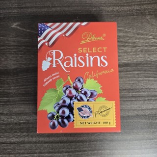 NHO KHÔ MỸ RAISINS SEEDLESS CALIFORNIA MỸ DBENT HẰNG BẢO QUÀ TẾT CAO CẤP 2026 HỘP 100G