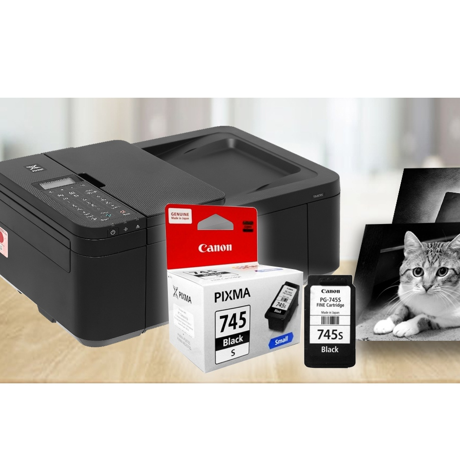 Combo mực in Canon PG-47 Black và Canon CL-57 Color - Mực Dùng cho máy in E400 E3170 E410 E460 E470 E477 E480 E3370c