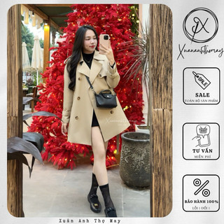 Áo mangto kaki be dáng lỡ (85cm) - Xuananhthomay