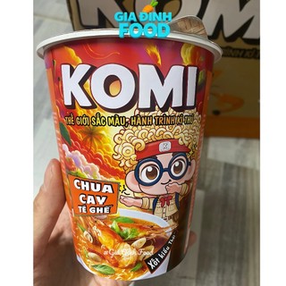 Mì Komi Thế giới sắc màu Hành trình kì thú - Ly 60g