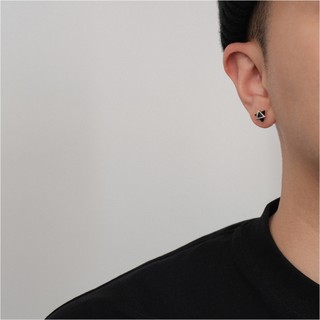SNUOFO-Khuyên Tai Tam Sinh Thạch Nam Độc Đáo Cao Cấp Phong Cách Bad Boy 2025 Mẫu Mới Bán Chạy