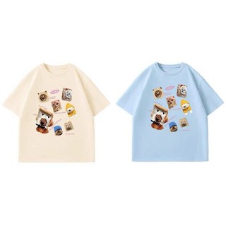 Áo thun Stee Cổ tròn PET GALAXY Localbrand ICVCVNI Unisex Cotton