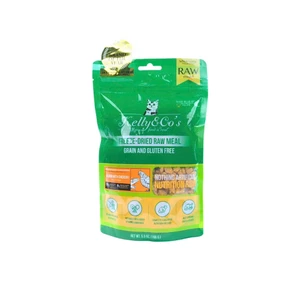 THỨC ĂN RAW FOOD CHO MÈO - CÁ HỒI & CÁ NGỪ TƯƠI 156G - KELLY & CO'S FREEZE DRIED RAW FOOD FOR CAT