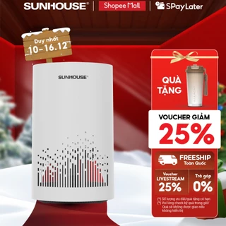 Máy lọc không khí Sunhouse SHD-AP9710 - 3 lớp lọc hiệu quả - Đa dạng chế độ tiện ích - Tích hợp khóa an toàn