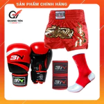 Combo Võ Thuật Cơ Bản – Găng Boxing BN Thường + Quần Muay + Băng Đa + Tất bảo vệ khớp cổ chân — ảnh 3