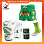 Combo Võ Thuật Cơ Bản – Găng Boxing BN Thường + Quần Muay + Băng Đa + Tất bảo vệ khớp cổ chân — ảnh 5