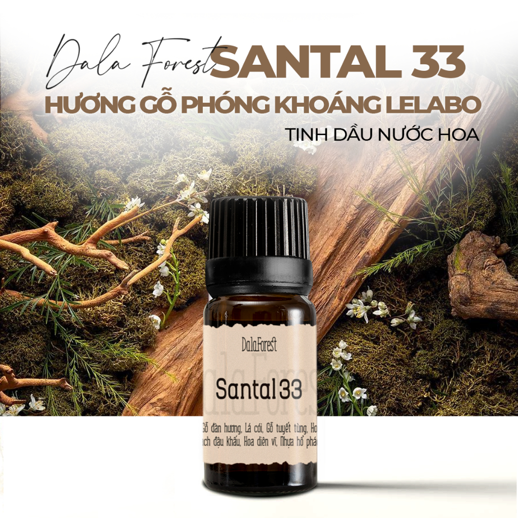 Tinh Dầu Phòng Dala Forest Santa 33 - Hình ảnh thực tế