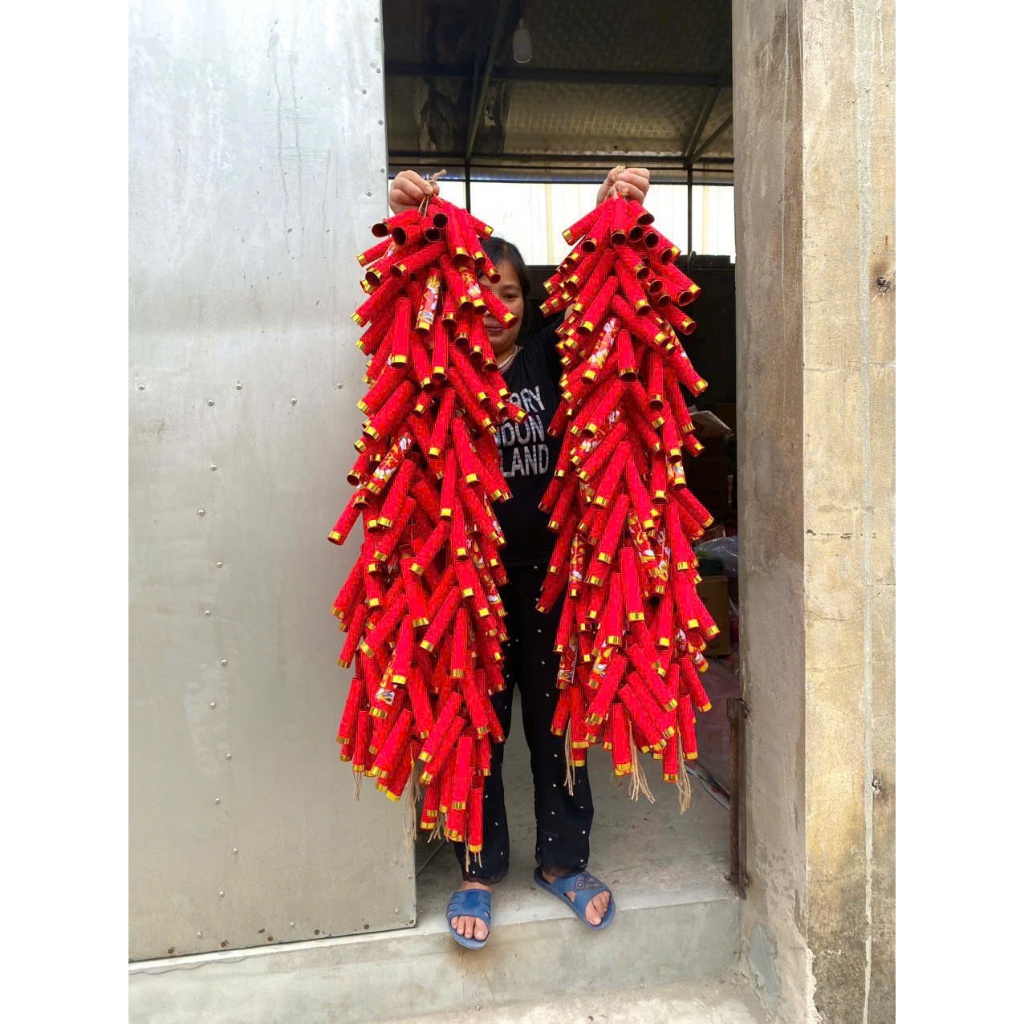 MÔ HÌNH DÂY PHAO RỐI HANDMADE - TRANG TRÍ TẾT ĐỘC ĐÁO