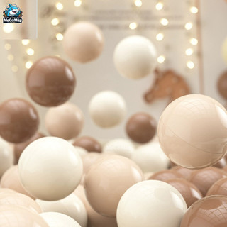 100 Bóng Nhựa Màu Pastel Sang Trọng, Bóng Nhựa Nguyên Sinh Căng Mịn Không Mùi Size 7cm Loại Lớn