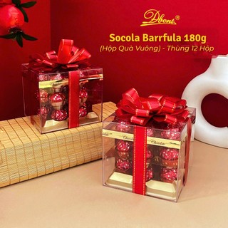 Socola Barrfula Hộp 2 Tầng 160g ,Hộp Quà 180g, Kho Báu 258g Quà tết 2026 Sang trọng