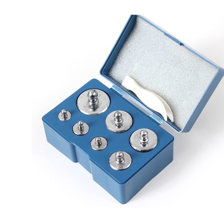 Bộ 7 quả cân cân định lượng tiêu chuẩn M2