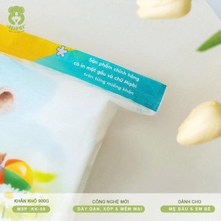 Khăn vải khô Mipbi chính hãng, khăn khô đa năng, cao cấp dành cho mẹ và bé