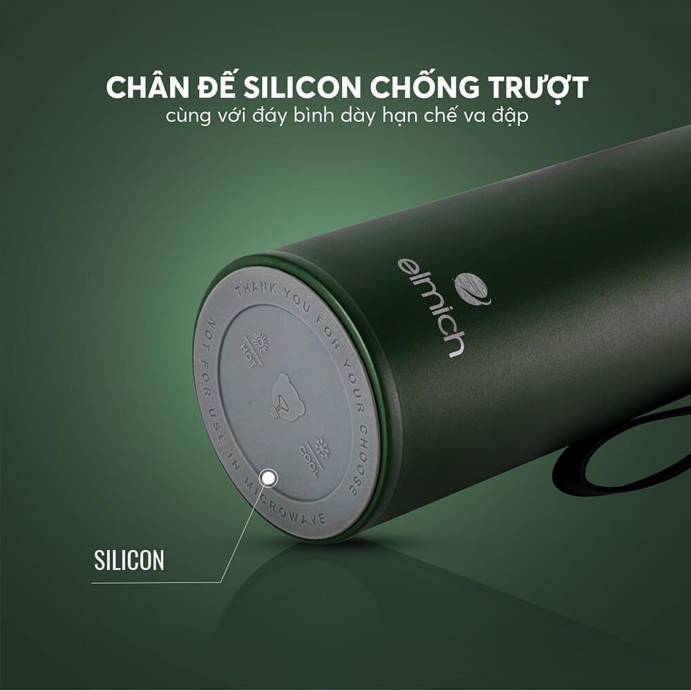 Bình Giữ Nhiệt 800ml Elmich EL-8311 | Bình Nước Giữ Nhiệt INOX 316, Có Quai Xách, Elmich Chính Hãng