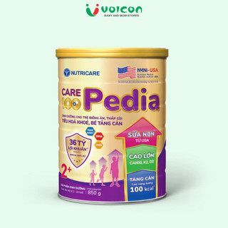 Sữa dinh dưỡng Nutricare Care 100 Pedia chính hãng, hỗ trợ tăng trưởng, tiêu hóa và đề kháng